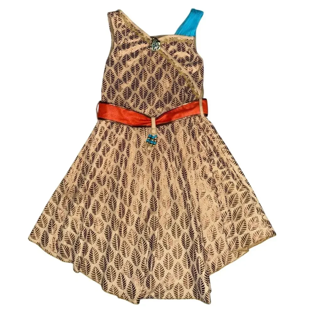Disney Store Pocahontas Princess Dress up Halloween costume girls size 9-10